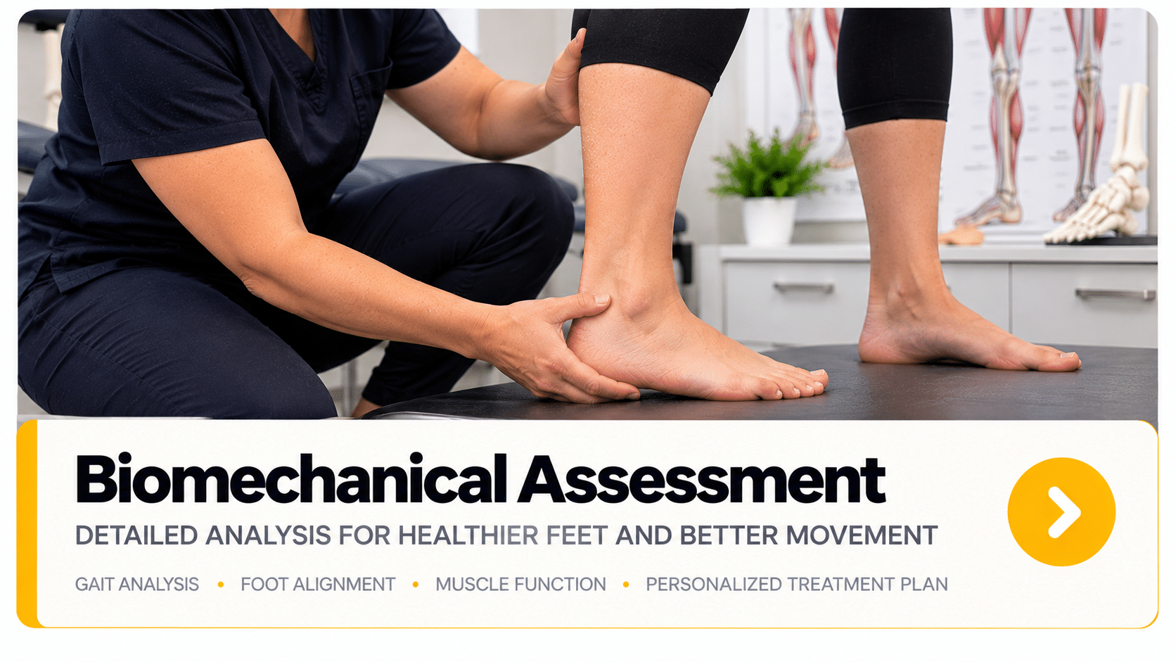 Biomechanical Assessment Clinic Card FOOT ASSESSMENTS AND INSOLES AT KIKIS FOOT CARE CLINIC WOLVERHAMPTON