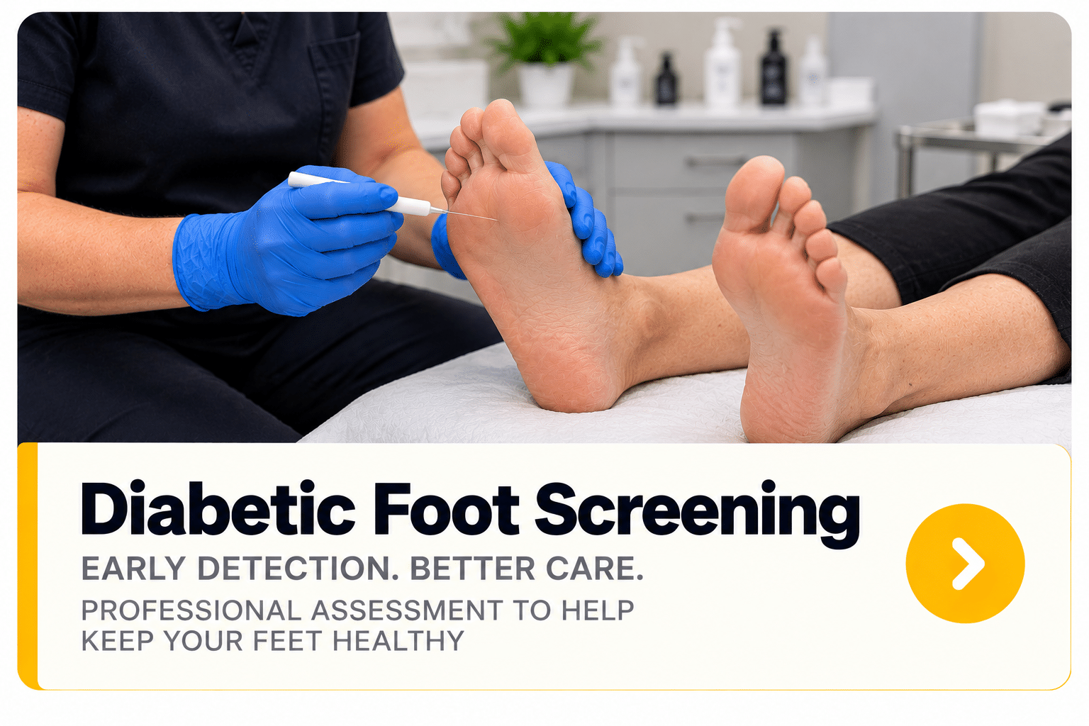 Diabetic Foot Screening Clinic Banner DIABETIC-FOOT-CARE-WOLVERHAMPTON